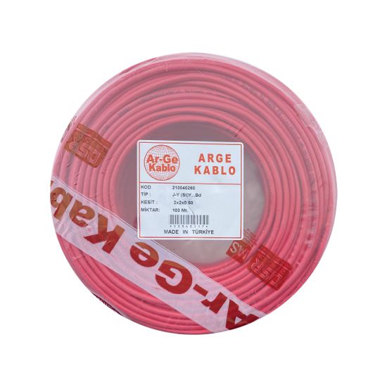 Arge Kablo 2x2x0,60 Yangın Kablosu (Bakır) resmi