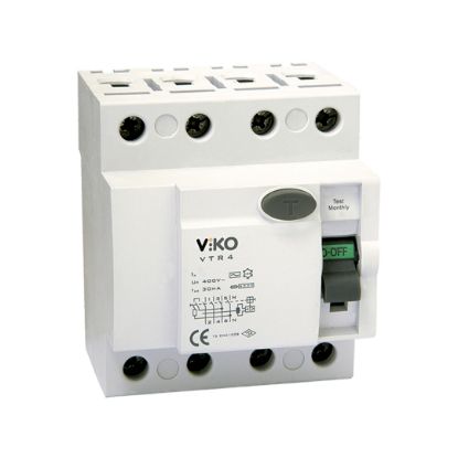 Viko 4x80A 30mA Kaçak Akım Rölesi resmi
