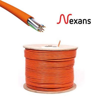 Nexans CAT6 HalogenFree (YANMAZ) (Bakır) resmi