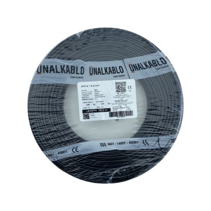 Ünal 2,5 NYA Kablo (Siyah) resmi