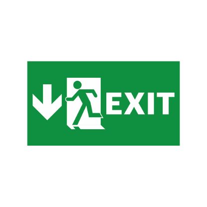 Far Exit Acil Yönlendirme (Soldan Aşağıya) resmi