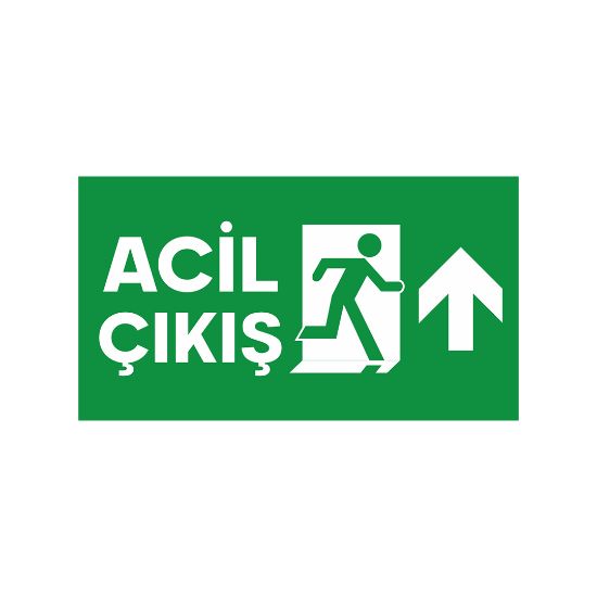 Far Acil Çıkış Acil Yönlendirme (Sağdan Yukarıya) resmi