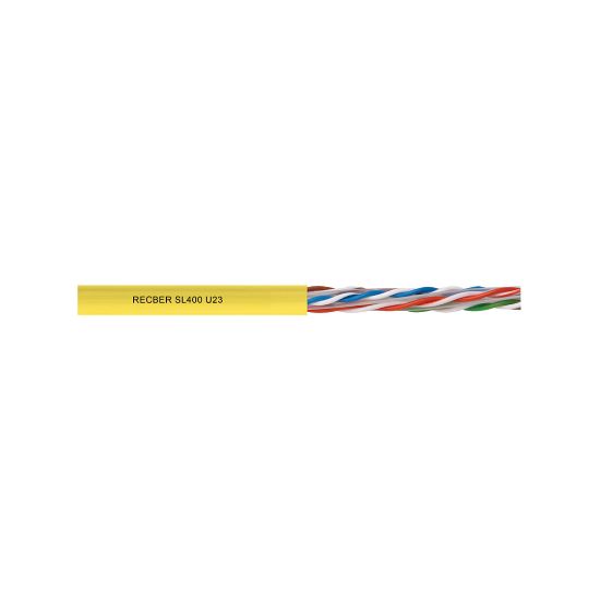 Reçber Data Kablosu Halojenfree (SL400 U23 LSZH CAT6 U/UTP 4x2x23 AWG) (Bakır) resmi