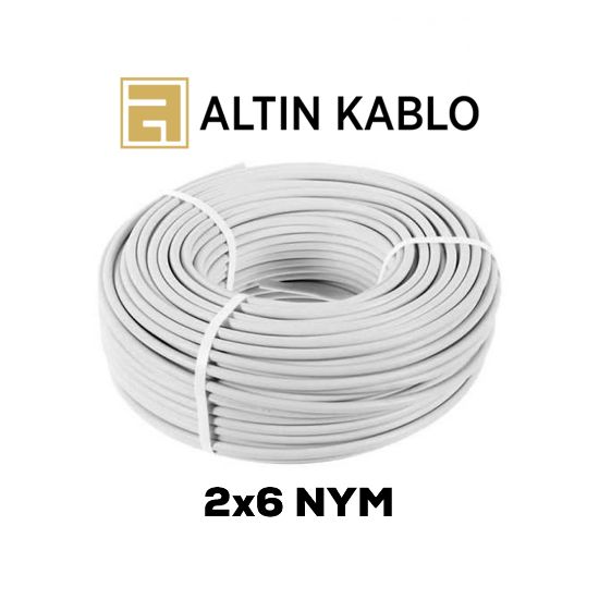 Altın 2x6 NYM Kablo resmi