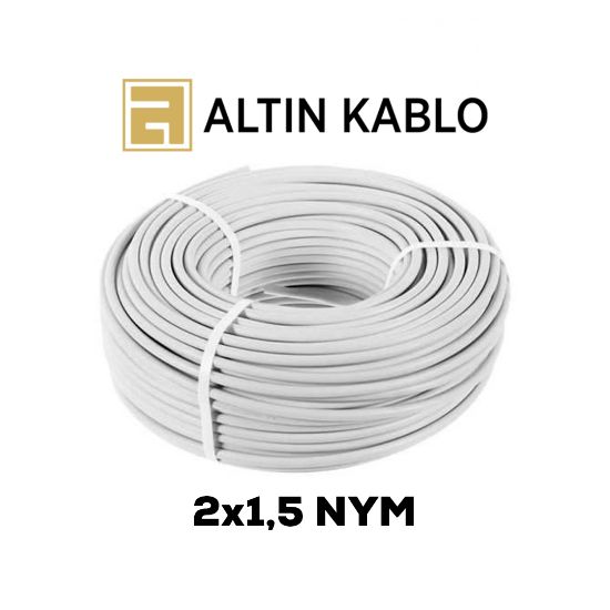 Altın 2x1,5 NYM Kablo resmi