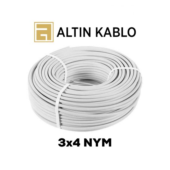 Altın 3x4 NYM Kablo resmi