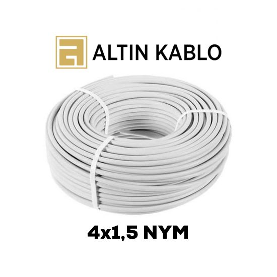 Altın 4x1,5 NYM Kablo resmi