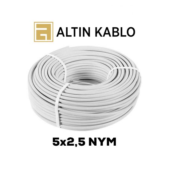 Altın 5x2,5 NYM Kablo resmi