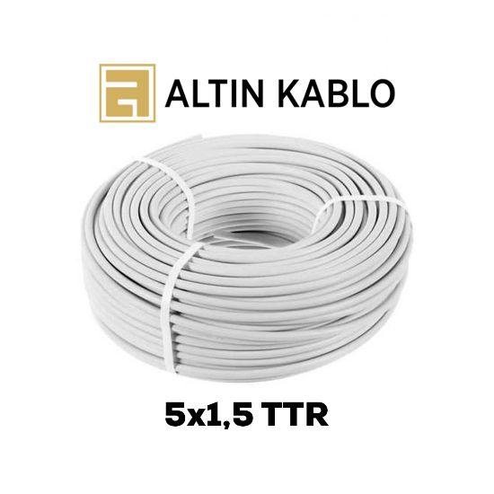 Altın 5x1,5 TTR Kablo resmi