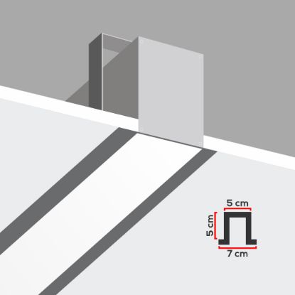 Asya Sıva Altı 7x5x5 Linear (80 cm) resmi