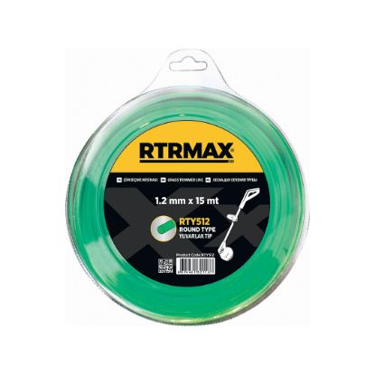 Rtrmax Yuvarlak Tırpan Misinası (1,2 mm x 15 m) resmi