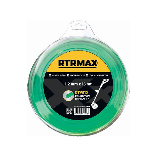 Rtrmax Yuvarlak Tırpan Misinası (1,2 mm x 15 m) resmi