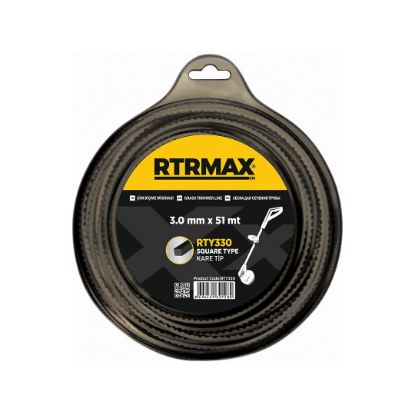 Rtrmax Kare Tırpan Misinası (3,0 mm x 51 m) resmi