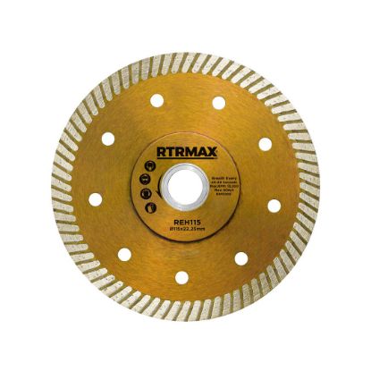 Rtrmax Çapaksız Turbo Kesim Elmas Testere (115 mm) resmi