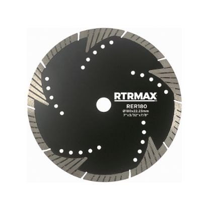 Rtrmax Turbo Elmas Testere Ekstra Uzun Segmentli (115 mm) resmi