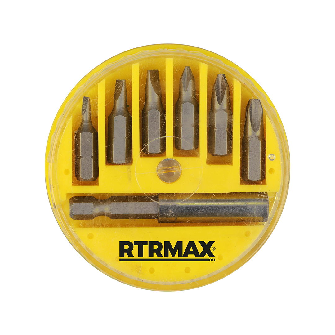 karakoyspot | Rtrmax Bits Uç+Adaptör Seti (7'li Set)