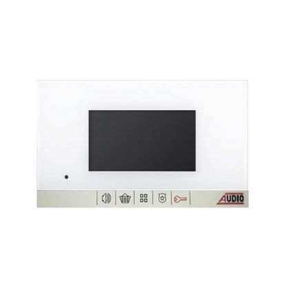 Audio 4.3" Modern Mekanik Butonlu Görüntülü Diafon 1198B resmi