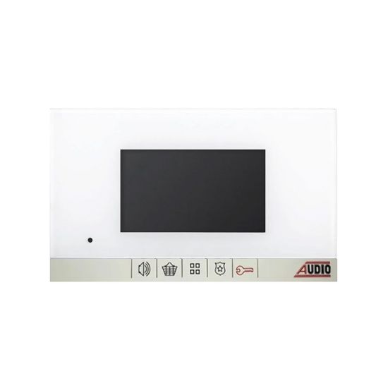 Audio 4.3" Modern Mekanik Butonlu Görüntülü Diafon 1198B resmi