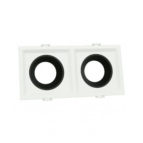 Fuplast İkili Beyaz+Siyah Dekoratif Çerçeve resmi