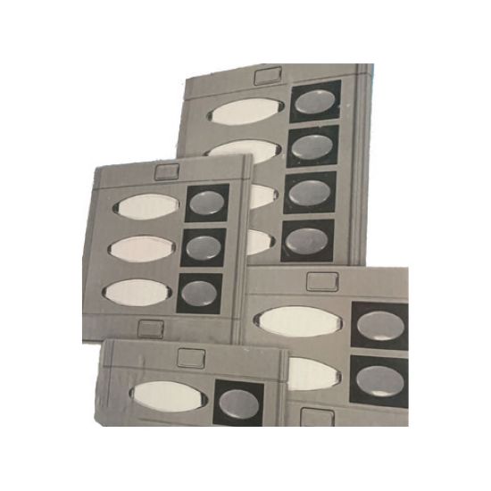 Boçi 4'lü Zil Butonu resmi