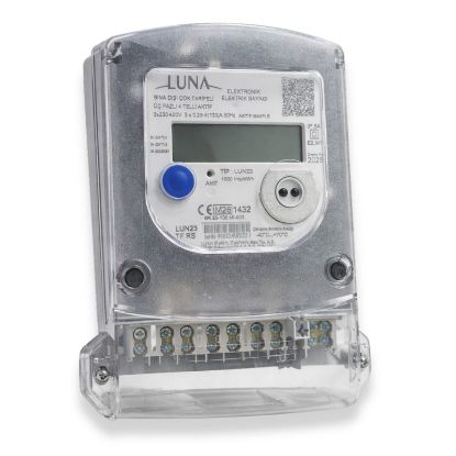 Luna Trifaze Elektronik Uzaktan Okumalı Elektrik Sayaç resmi