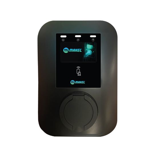Makel Soket Tip Elektrikli Araç Şarj İstasyonu (Trifaze) resmi