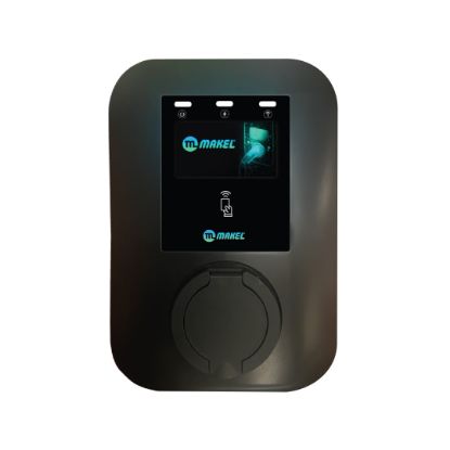 Makel Soket Tip Elektrikli Araç Şarj İstasyonu (Monofaze) resmi