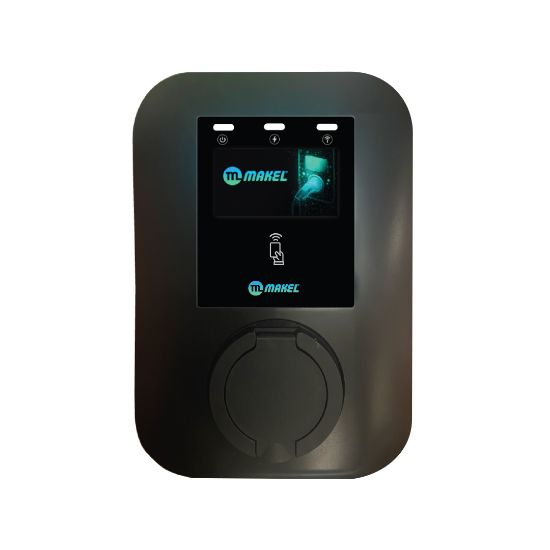Makel Soket Tip Elektrikli Araç Şarj İstasyonu (Monofaze) resmi