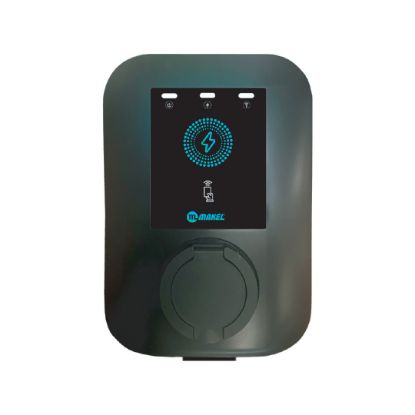 Makel Soket Tip Elektrikli Araç Şarj İstasyonu (Trifaze) resmi