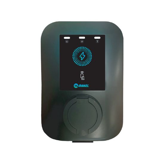 Makel Soket Tip Elektrikli Araç Şarj İstasyonu (Trifaze) resmi