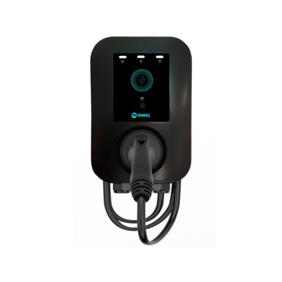 Makel Kablolu Tip Elektrikli Araç Şarj İstasyonu (Monofaze) resmi