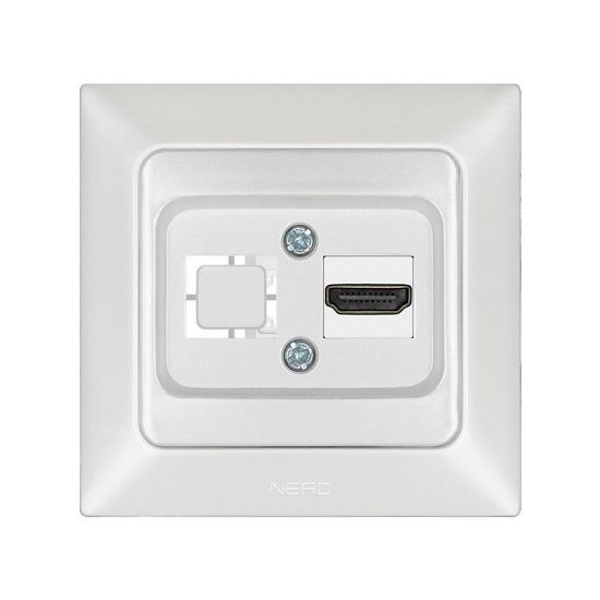 Nead Aras Beyaz İnci HDMI Konnektör resmi