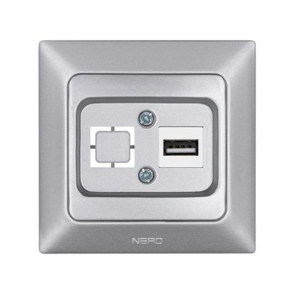 Nead Aras Gümüş USB Konnektör (Şarjsız) resmi