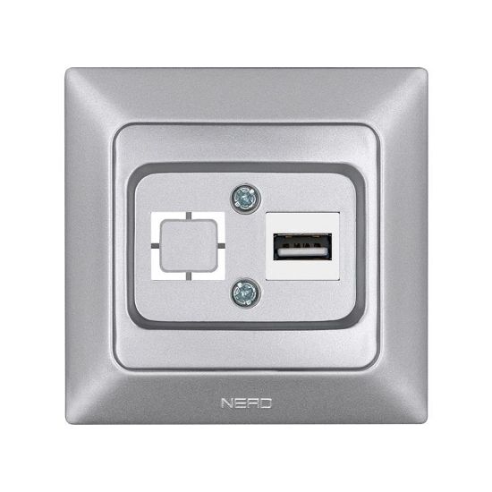 Nead Aras Gümüş USB Konnektör (Şarjsız) resmi
