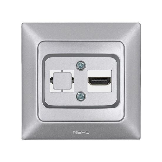 Nead Aras Gümüş HDMI Konnektör resmi