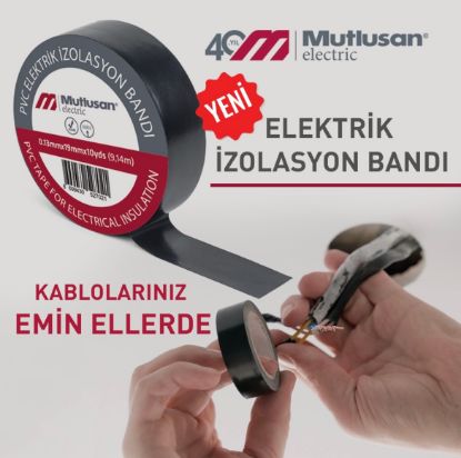Mutlusan Siyah İzole Bant resmi