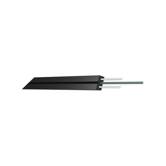 Reçber 1 Fiberli Single Mode G657.A2 LSZH Askı Telli Dış Ortam Fiber Optik Kablosu resmi
