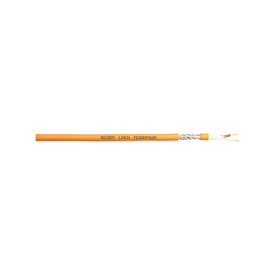 Reçber LIHCH FE180 2X1,5 mm² Yangına Dayanıklı Sinyal Kablosu resmi